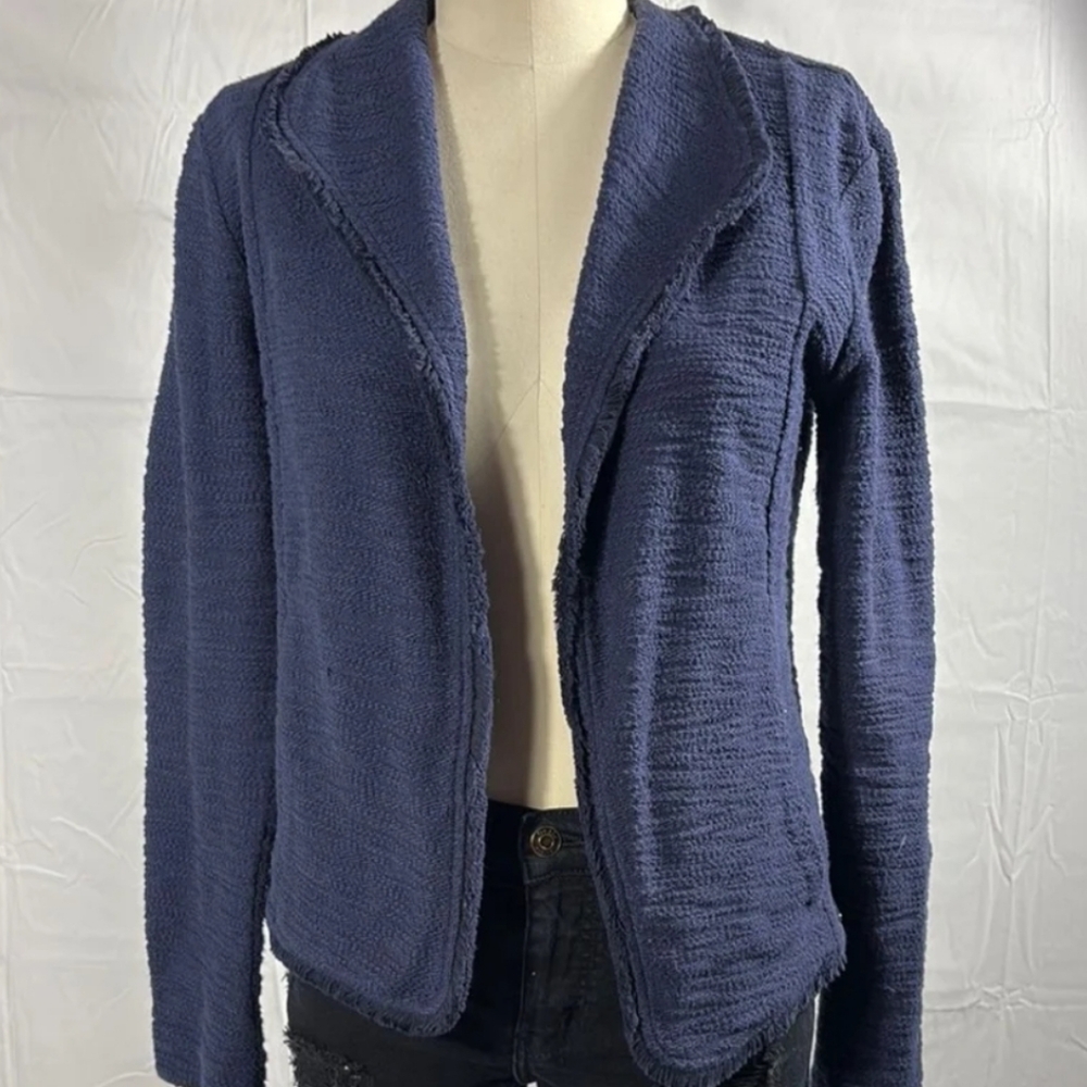 Women's Navy Blue Sweater Cardigan